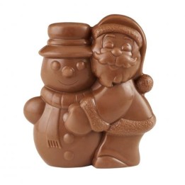 Chocolat lait père Noel