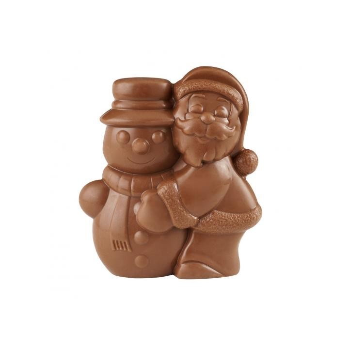 Chocolat lait père Noel